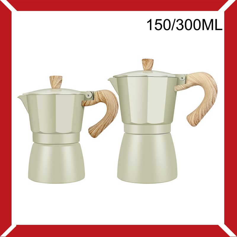 Ấm pha coffee kiểu ý tiện lợi ấm, bình pha cà phê moka espresso tại nhà hian cafe