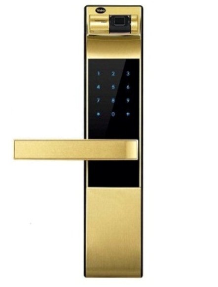 Khóa điện tử yale ydm4109a gold- khóa vân tay cao cấp- npp aalock