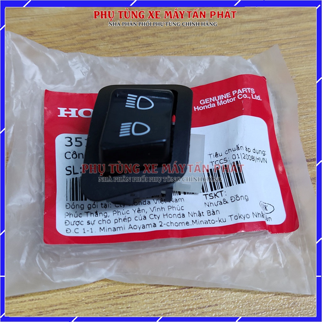 Công tắc pha cốt xe máy chính hãng honda vision , air blade ,wave s, wave 110 rs, wave 110 rsx