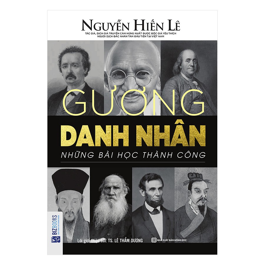 Cuốn sách Gương Danh Nhân - Những Bài Học Thành Công