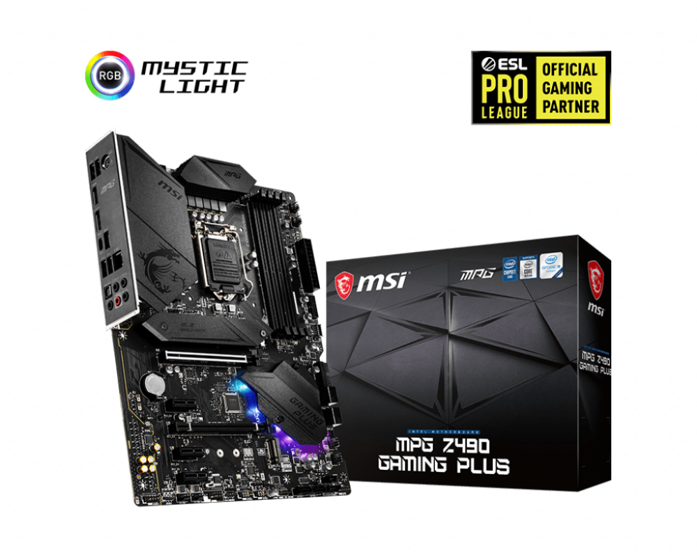 Mainboard msi mpg z490 gaming plus