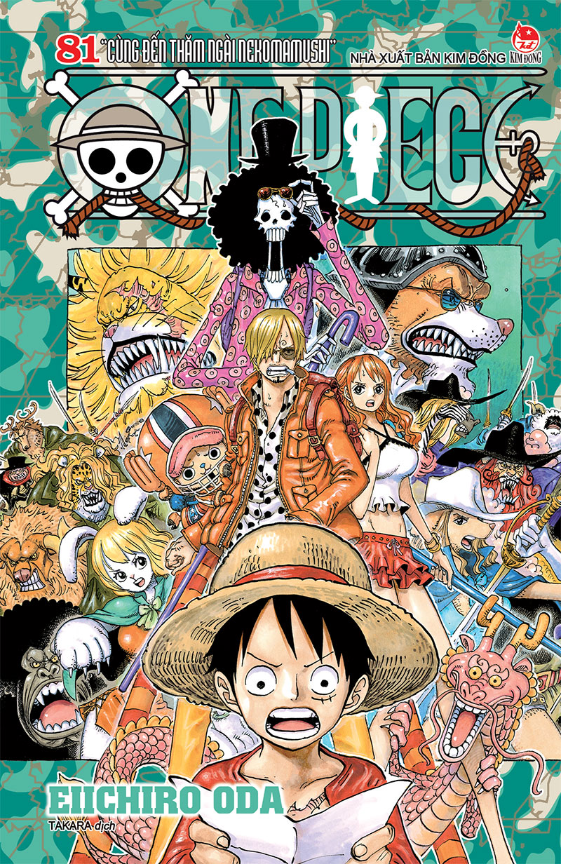 Kim Đồng - One Piece - Tập 81 (bìa rời)