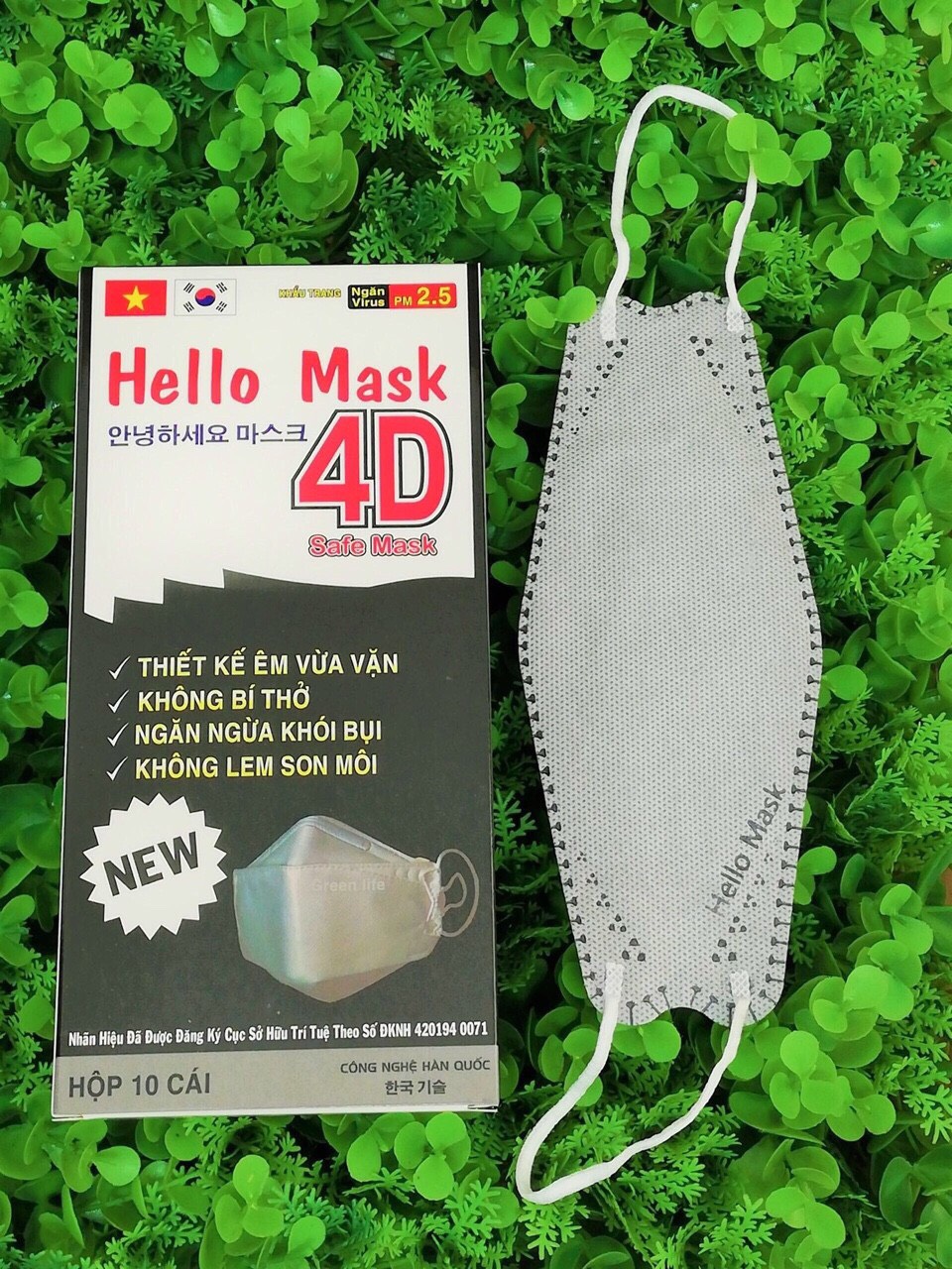 Khẩu trang HeIIo mask 4D - Khẩu trang 4D - khẩu trang