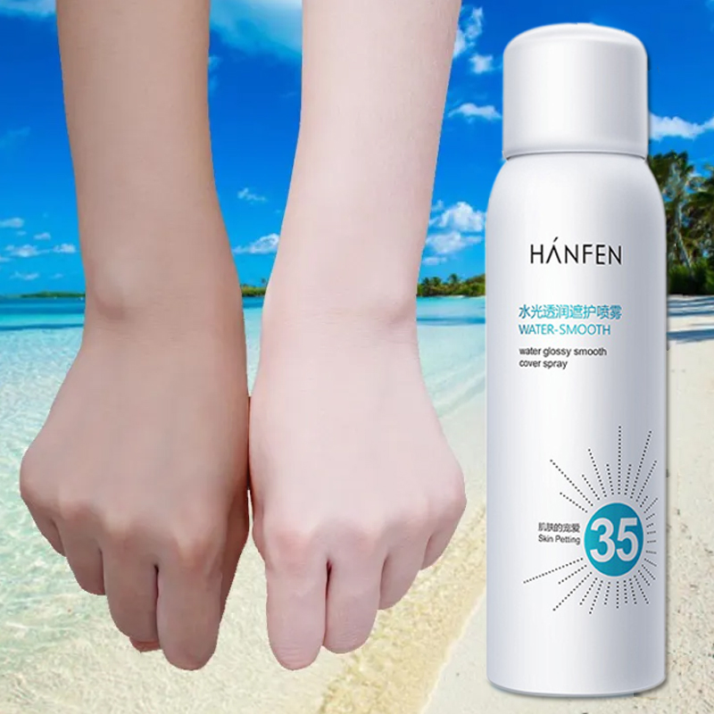 Xịt chống nắng trắng da body Sun Screen V7 chính hãng Korea SPF 50+, Xịt chống nắng SPF50 PA++++ chống tia cực tím cho mặt và cơ thể giúp bảo vệ da suốt cả ngày 150ml