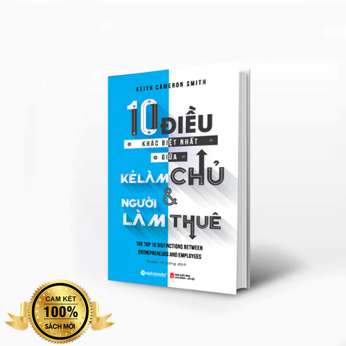 Sách - 10 Điều khác biệt nhất giữa kẻ làm chủ và người làm thuê