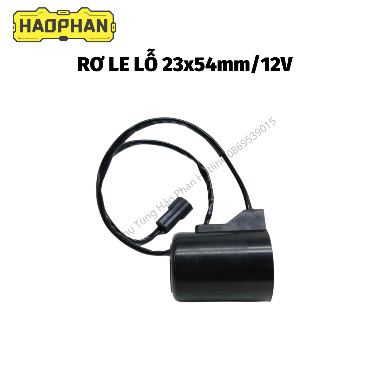 Rơ le lỗ φ20x64mm - bảo hành 6 tháng