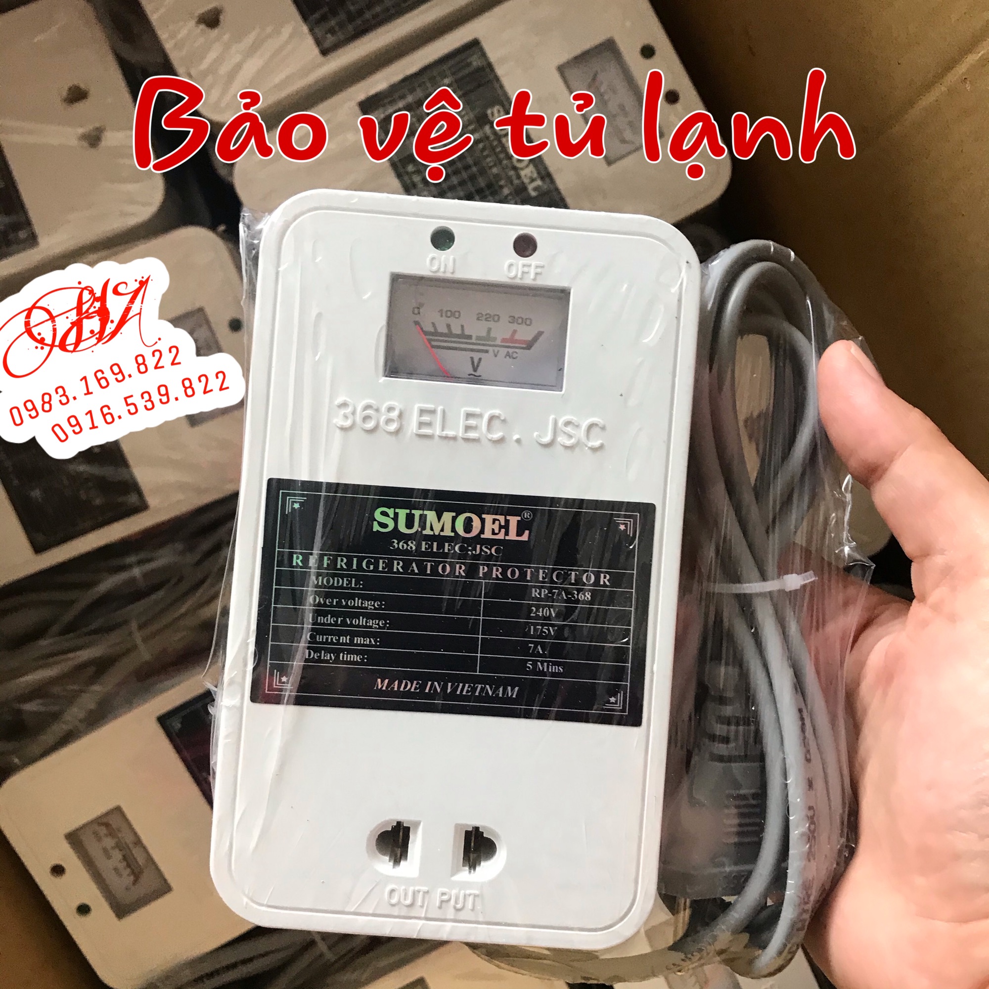 Bảo vệ tủ lạnh (tốt) Vật tư điện lạnh hùng anh