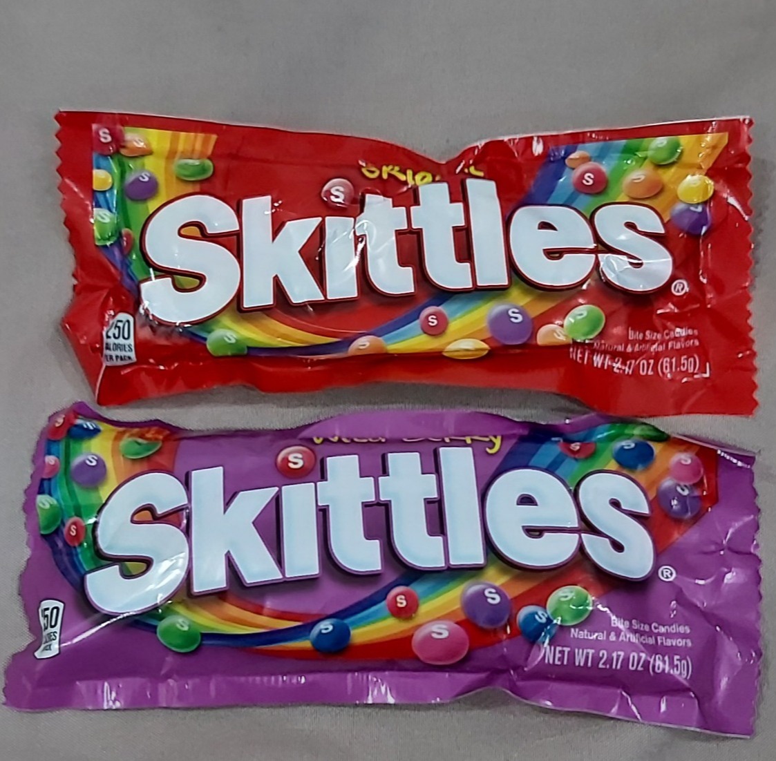 Combo 2 bịch Kẹo trái cây Skittles Mỹ gói 61.5gr - Date T4/2021