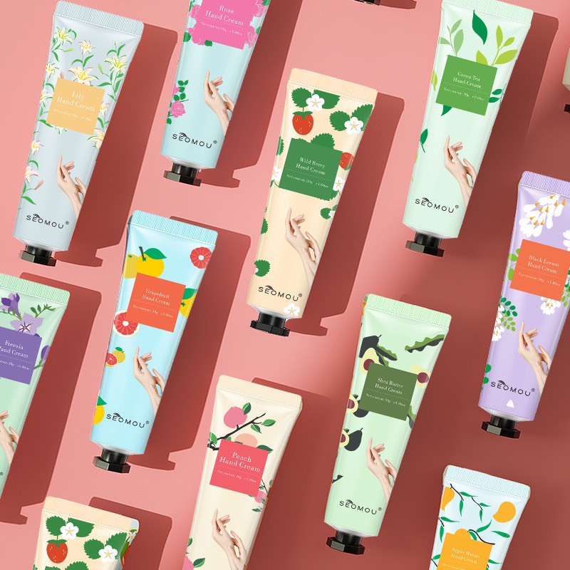 10 Kem dưỡng da tay SEOMOU, kem bôi tay dưỡng ẩm hàng nội địa Trung BODYCARE SHOP A18