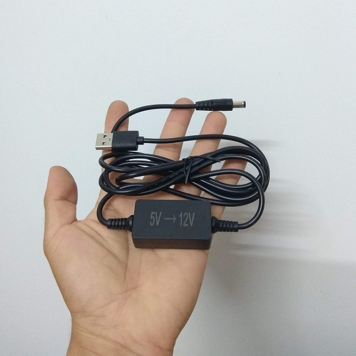 Cáp chuyển đổi điện áp dùng cho modem Wifi 12v-1,5A ; modem 12v-1A (Cúp điện vẫn có Wifi)