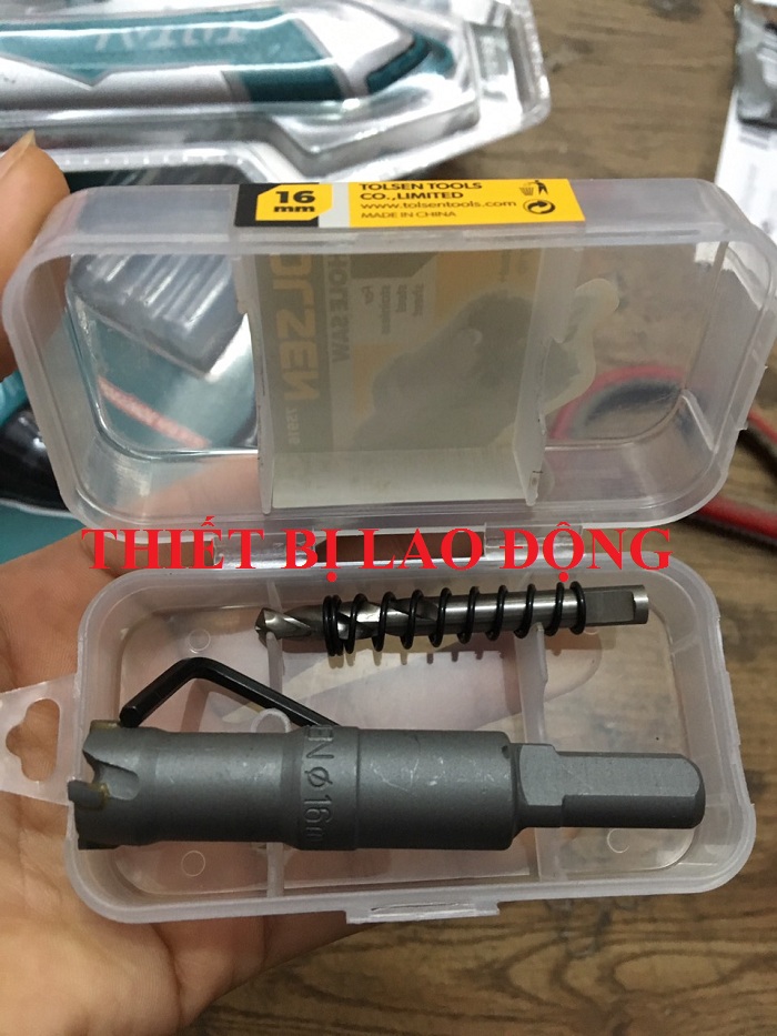 Mũi khoét sắt 16mm tolsen 75916