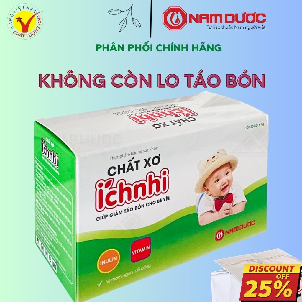 Latest Date Com Ich Nhi Nam Duoc provides natural fiber for constipation