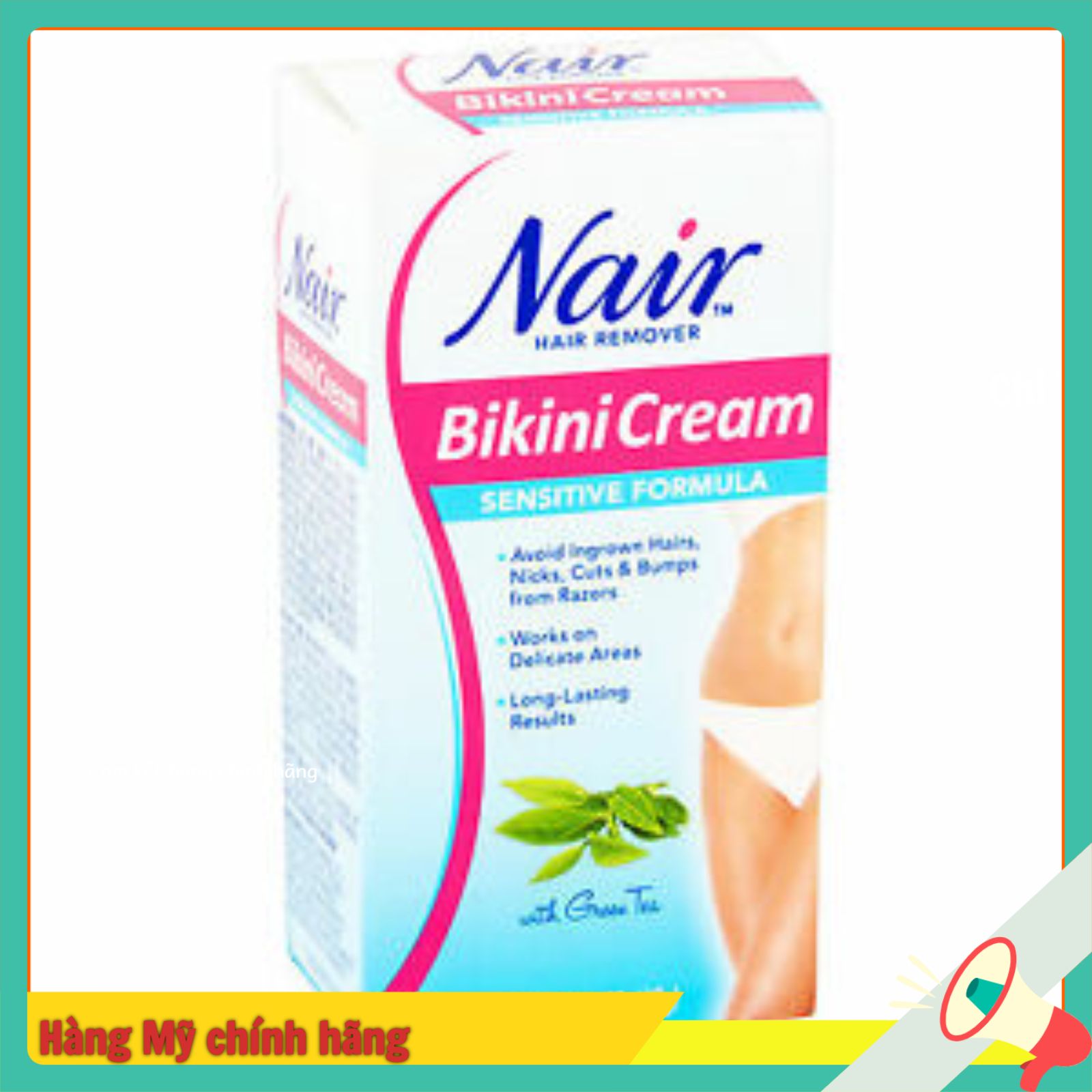 Kem tẩy lông vùng bikini Nair (48g)