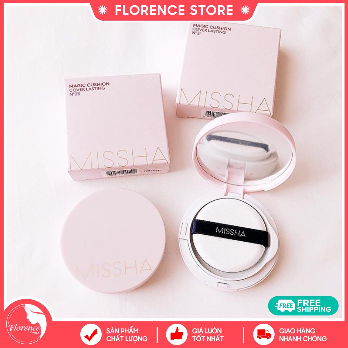 Phấn Nước Kiềm Dầu Missha Magic Cushion Cover Lasting Spf 50+ Pa+++