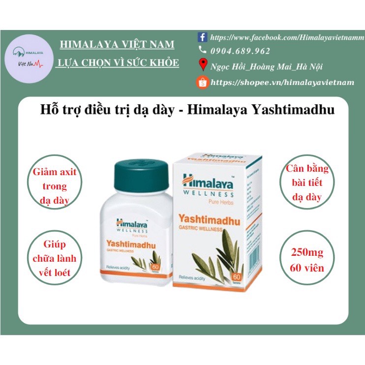 Yashtimadhu - Chăm sóc sức khỏe dạ dày