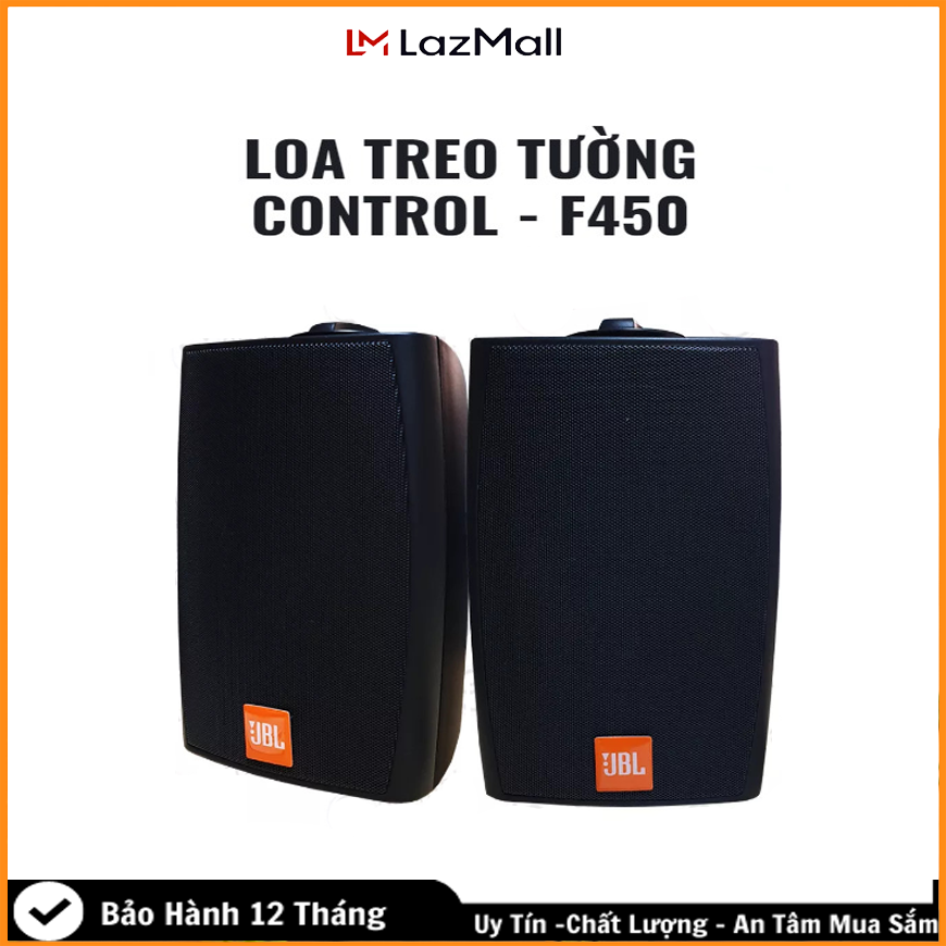 Loa Treo Tường Công Suất Lớn,Loa Treo Tường Jbl Control F450 - Công Xuất Lớn 80w,Bass Chắc Khỏe,Âm Thanh Hay,Phù Hợp Cho Các Quán Cafe,Sân Vườn,Khách Hàng,Phòng Học.Bảo Hành 12 Tháng