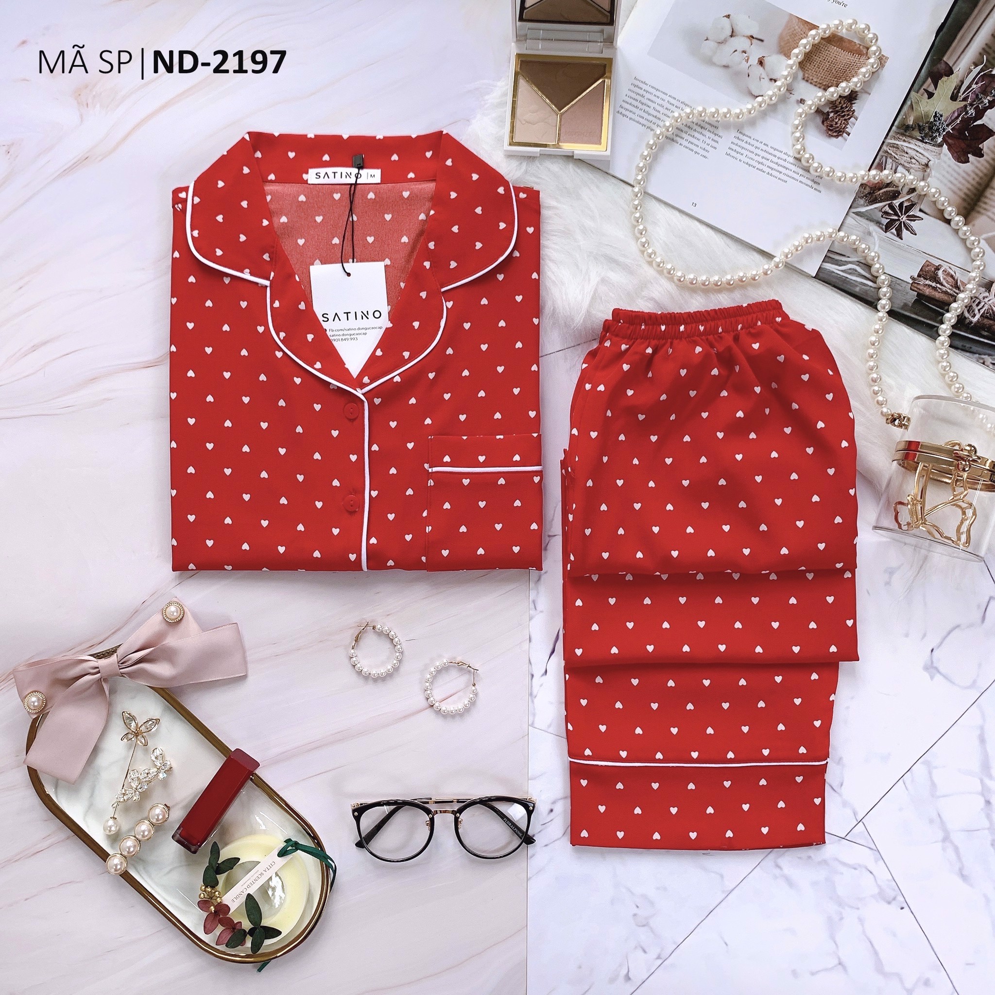 Pijama tnqd - lagom red