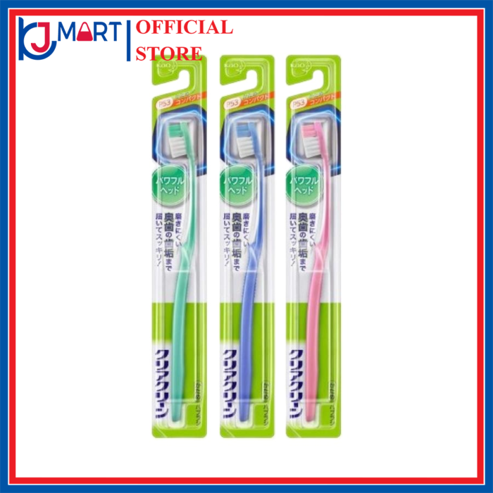 Bàn chải đánh răng người lớn Clear Clean KAO Nội Địa Nhật Bản