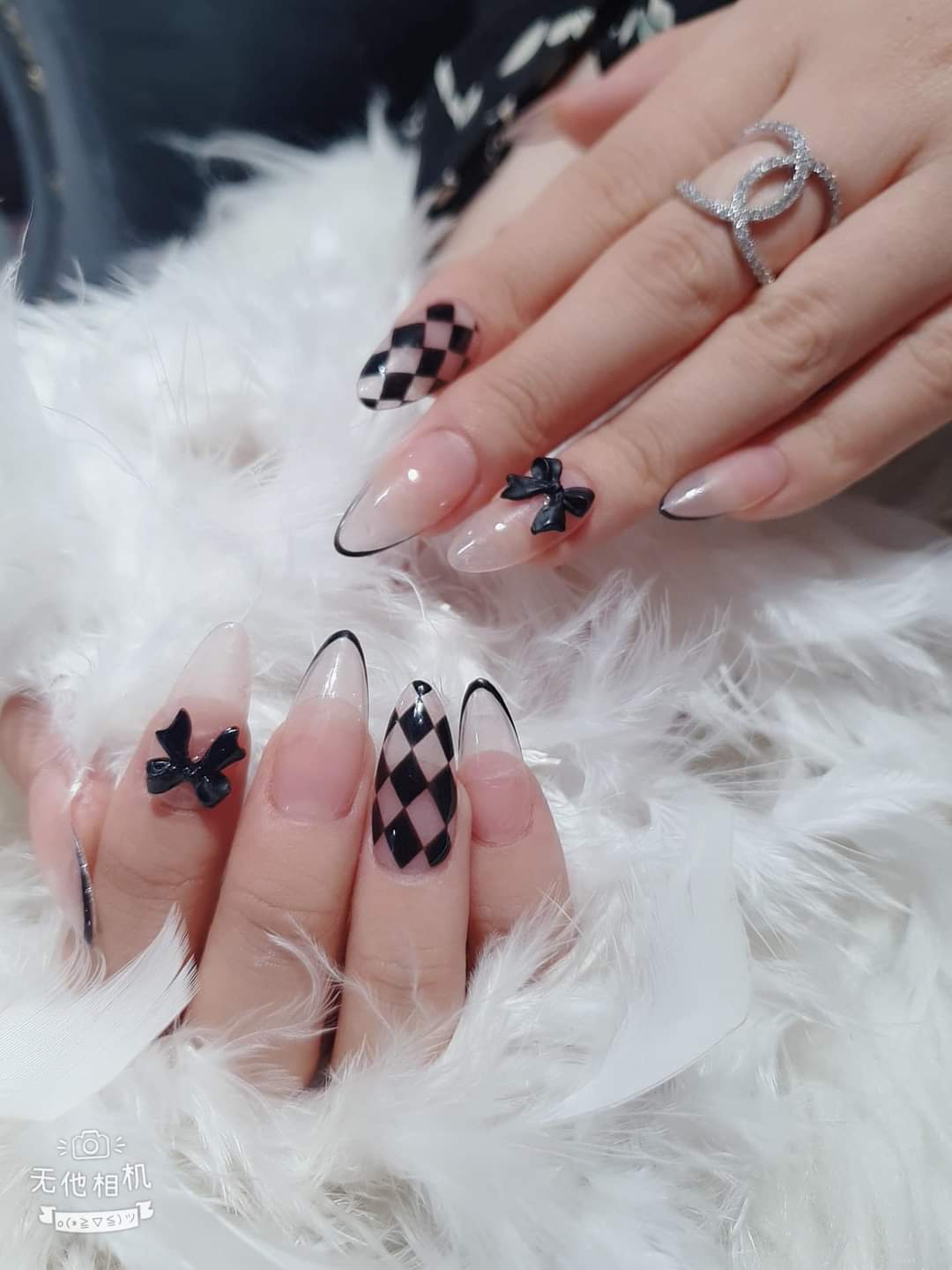 M114 - mẫu naibox sang chảnh, cá tính. nailbox thiết kế, nailbox cô dâu