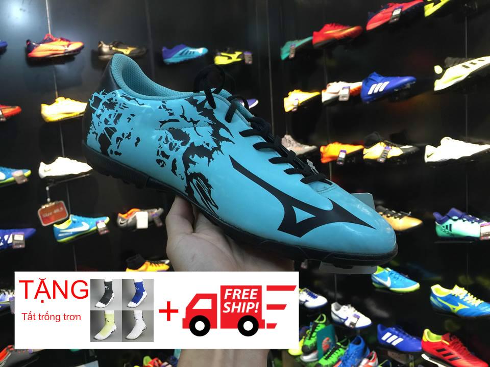 Giày đá bóng cỏ nhân tạo mizuno ryuou as xanh lơ – p1gd179009