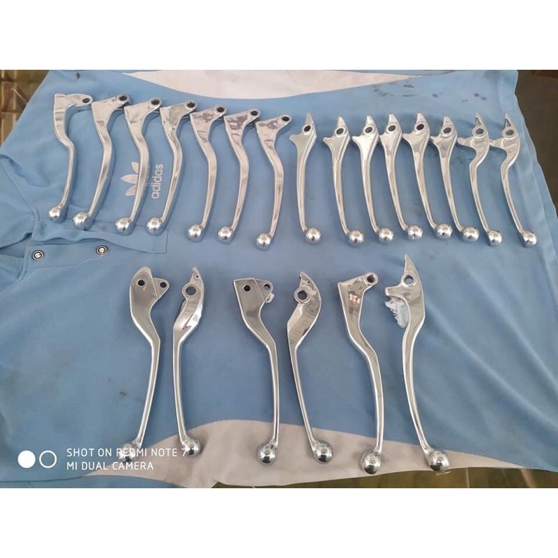 Cặp tay thắng xi inox ab 125 , vario 2017 các đời " bao sáng "