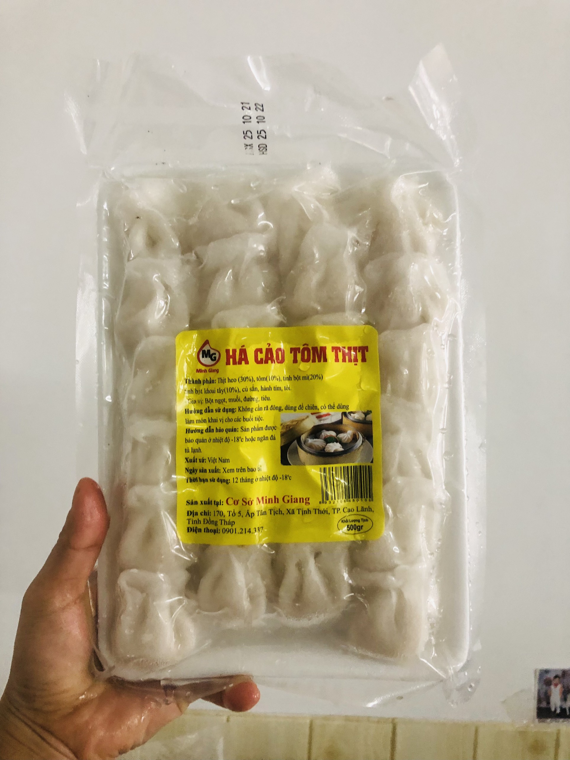 háo cảo tôm thịt 500gr