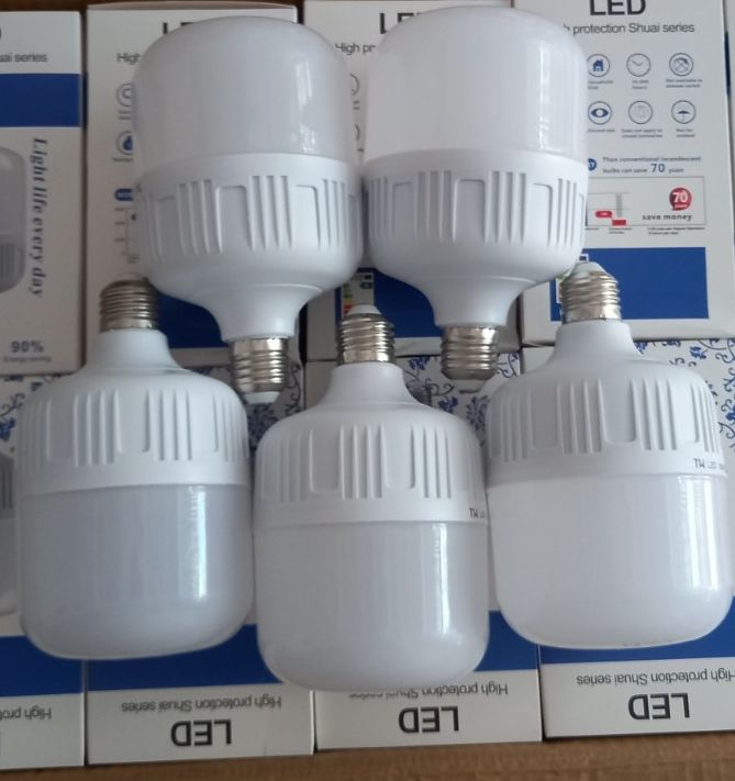 Bóng đèn led trụ tròn siêu sáng 50w 40w 30w 20w 10w ánh sáng trắng