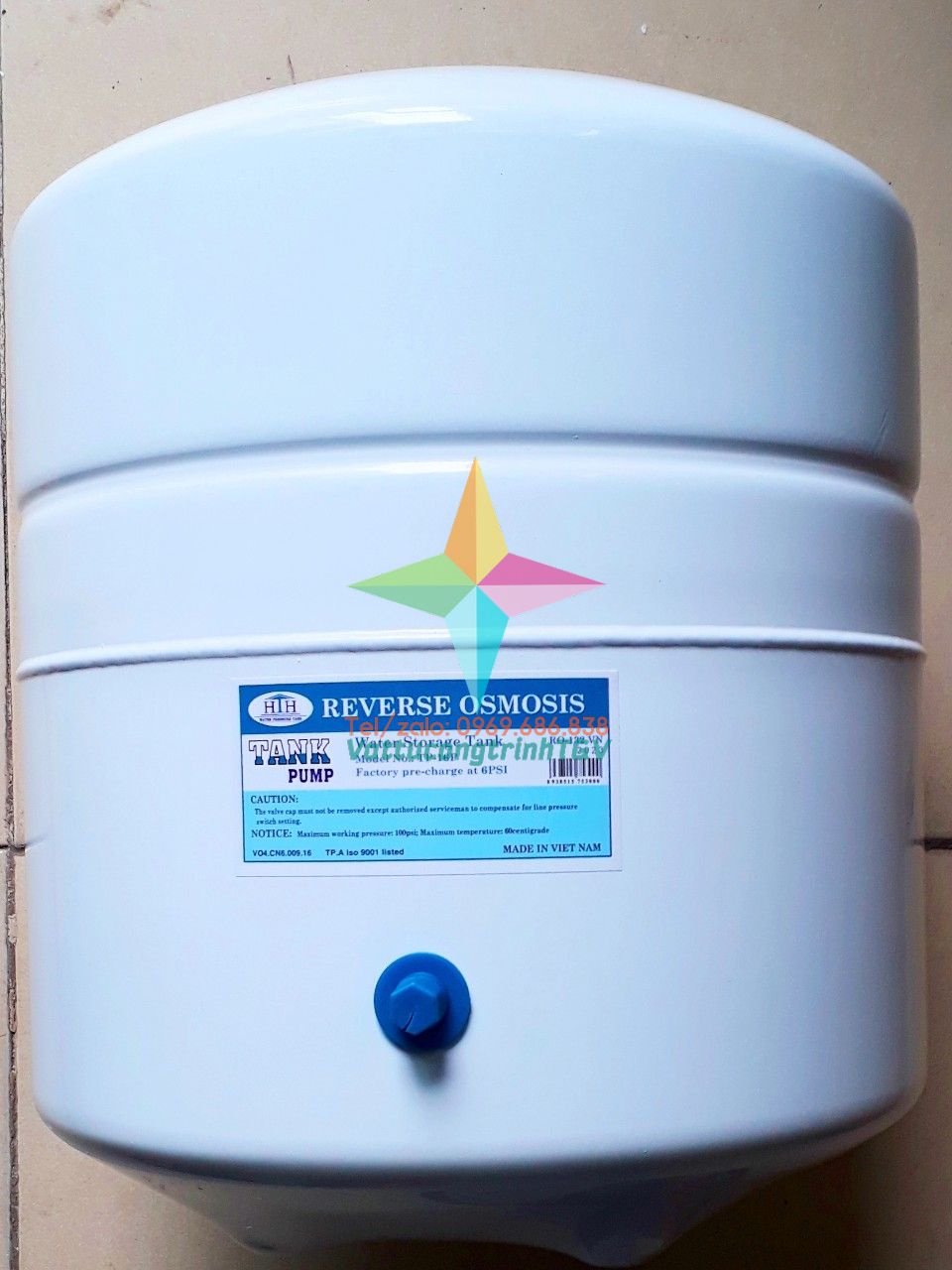 Bình tích áp RO-132 dung tích 10L thay thế cho máy lọc nước