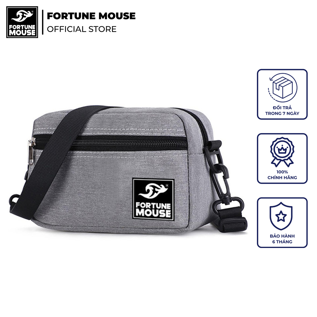 [RẺ VÔ ĐỊCH ] Túi đeo chéo thời trang messenger tiện lợi Fortune Mouse C345