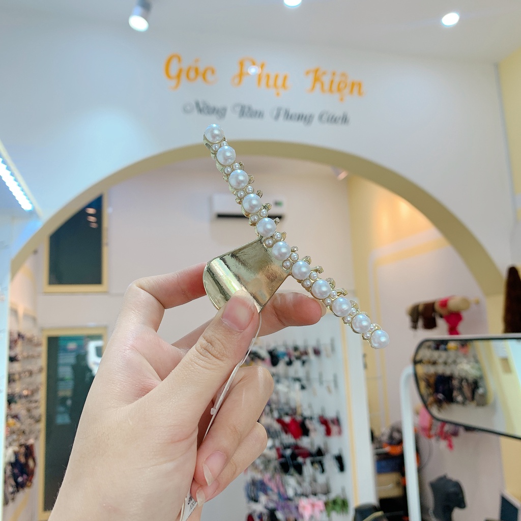 Kẹp Gắp/Kẹp Càng Cua Dễ Thương, Phụ Kiện Tóc Nữ, Thời Trang Hàn Quốc Đính Đá
