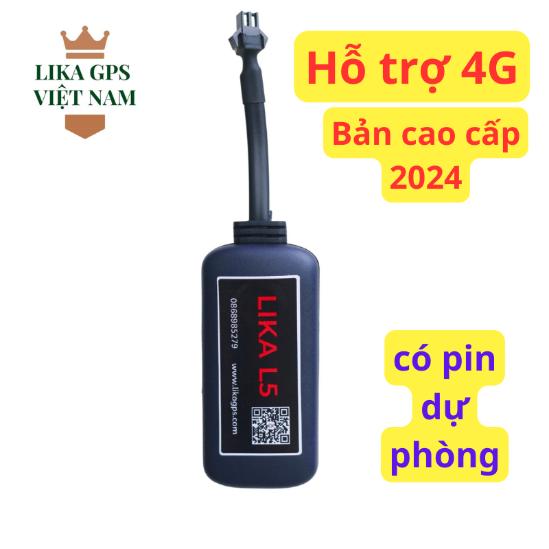 Thiết Bị Định Vị Chống Trộm Xe Máy LIKA L5 + Tặng SIM data 1 năm