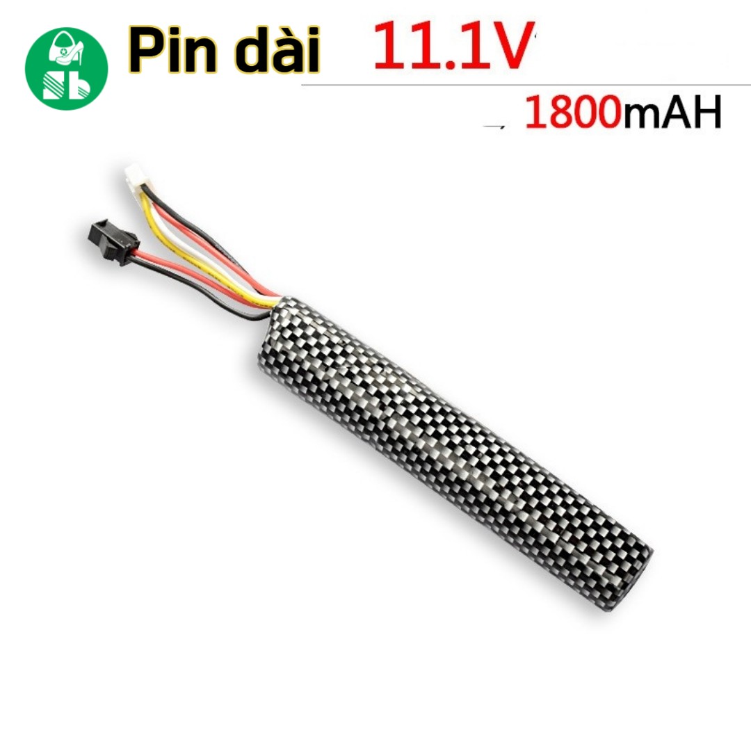 PIN DÀI 7,4v-11,1v 1800mah 25C cho các dòng đồ chơi mô hình điều khiển