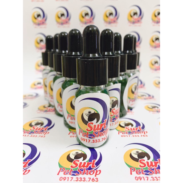 Vitamin bổ sung cho chimvẹt chai 10ml