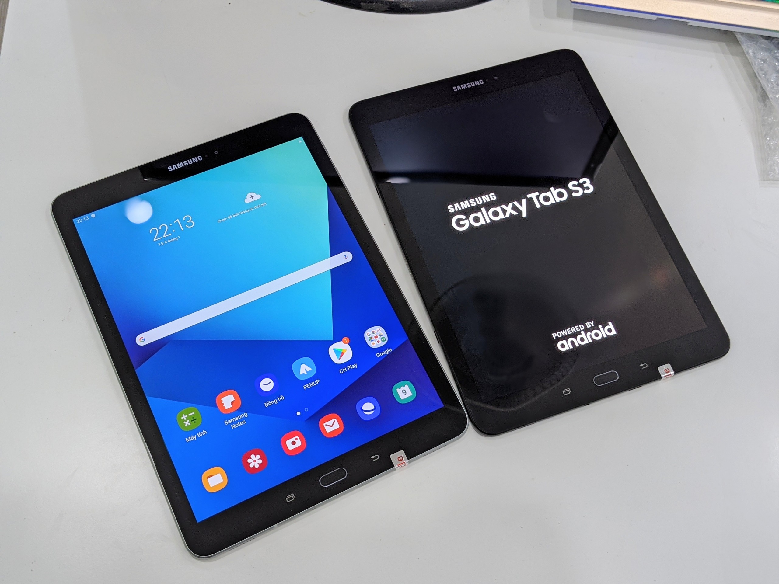 Máy tính bảng samsung galaxy tab s3 t827 || màn 2k , ram 4/32gb || tại playmbile