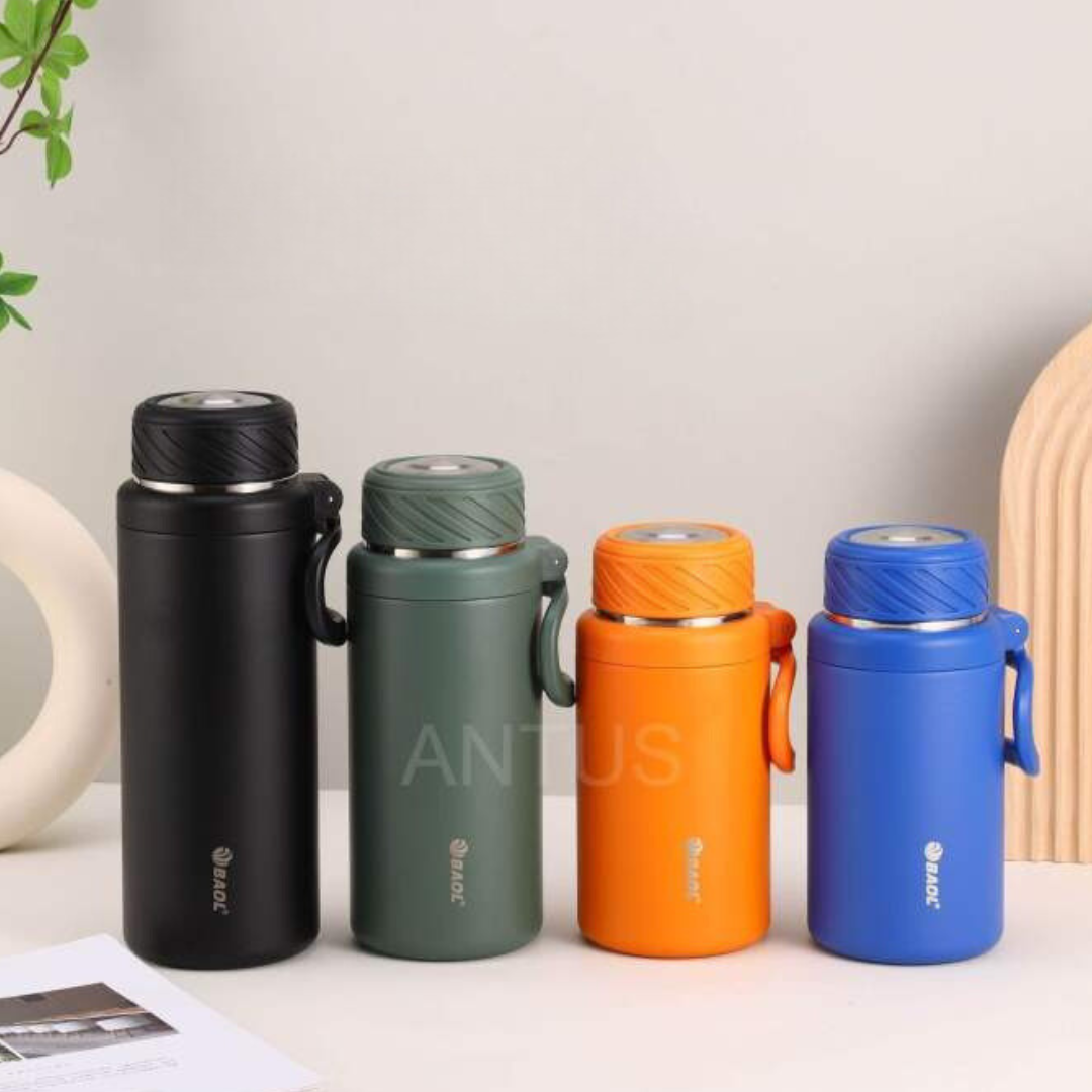 Bình nước giữ nhiệt-bình nước-bình nước cho bé đi học- bình giữ nhiệt inox 304 sơn nhám chống trơn trượt & giữ nhiệt tốt hơn.