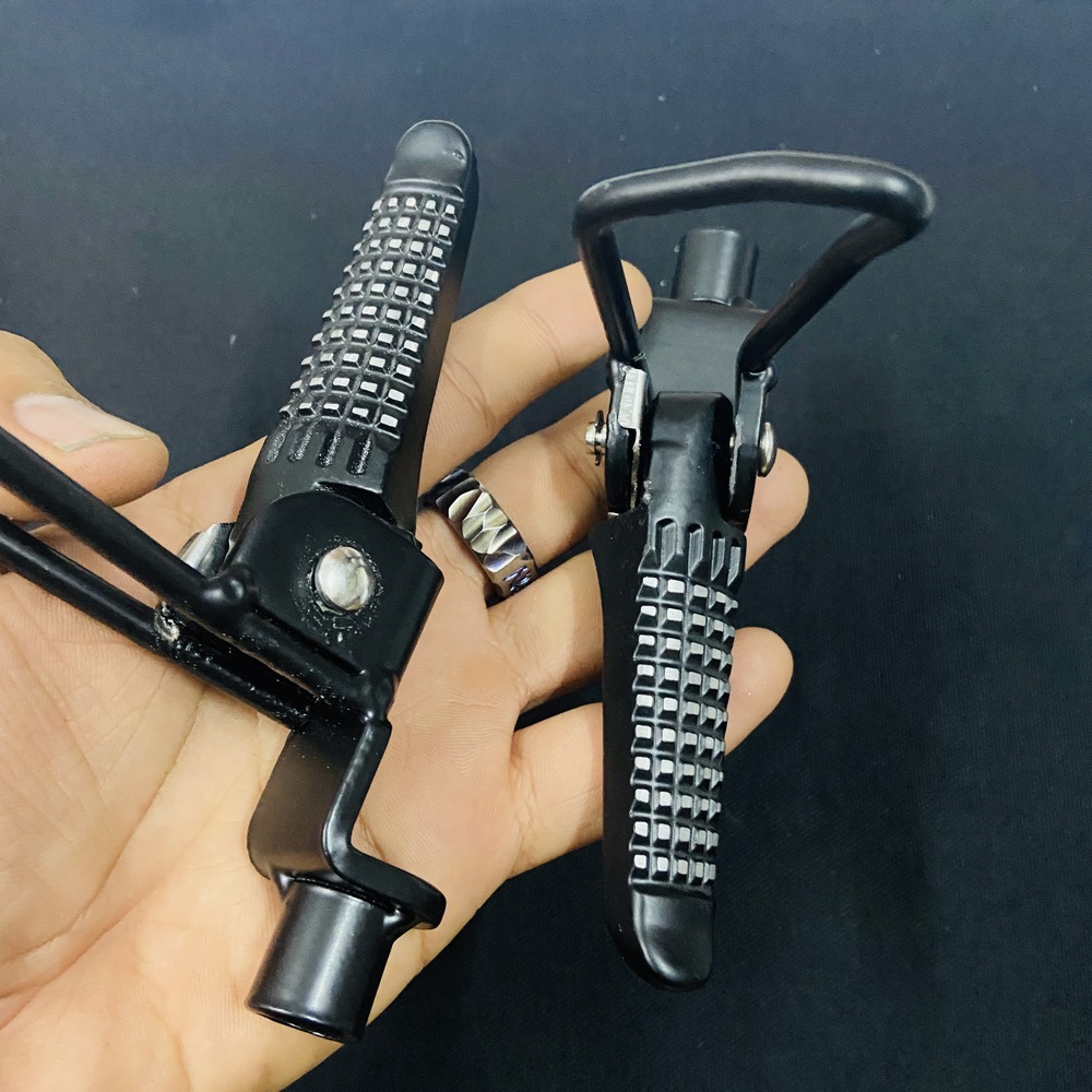 [HCM]GÁC CHẤN PHỤ KIÊM CHỐNG ĐỔ HÀNG CAO CẤP SỬ DỤNG CHO EXCITER WINNER - MÀU ĐEN