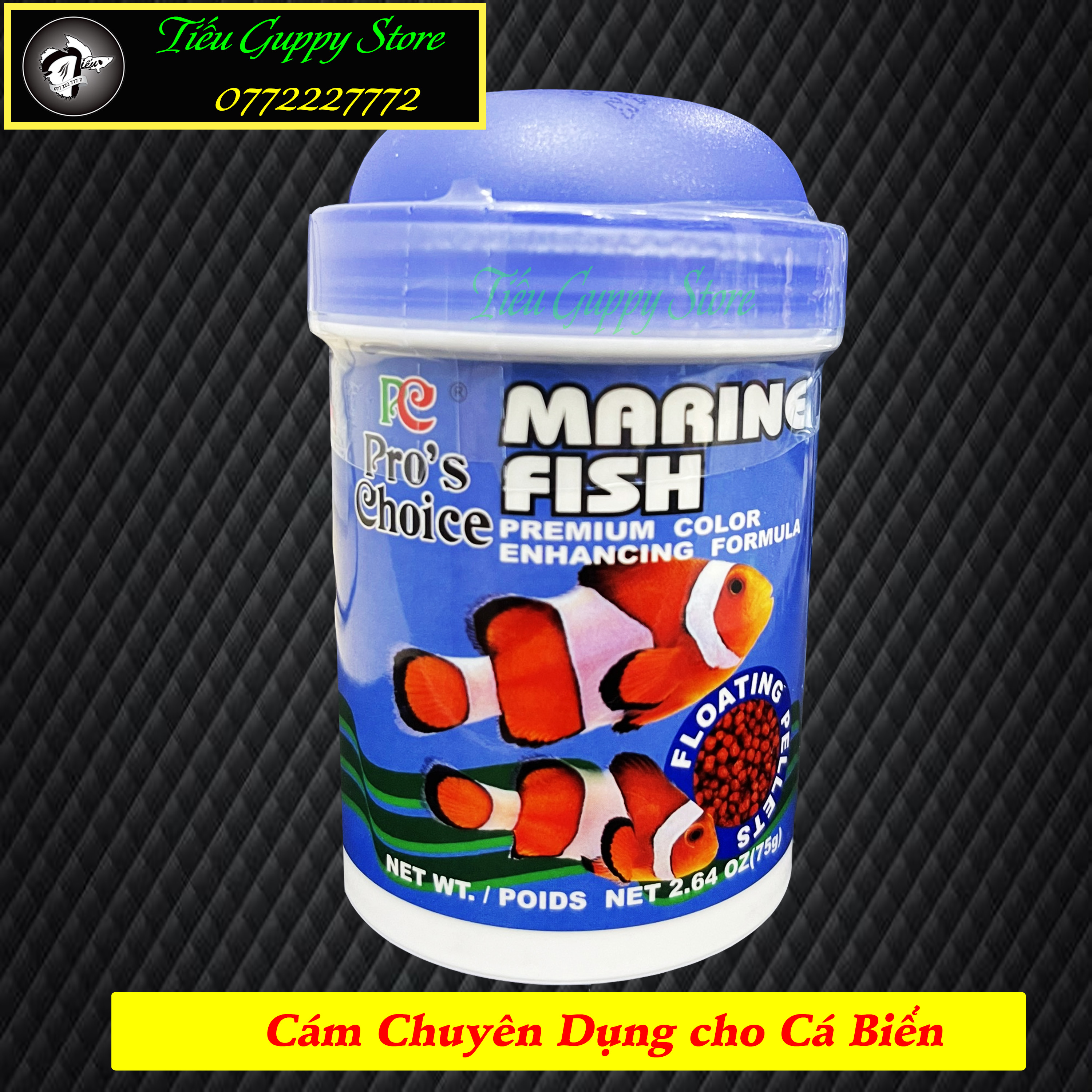 Marine fish - thức ăn chuyên dụng cho cá biển, cá nước mặn