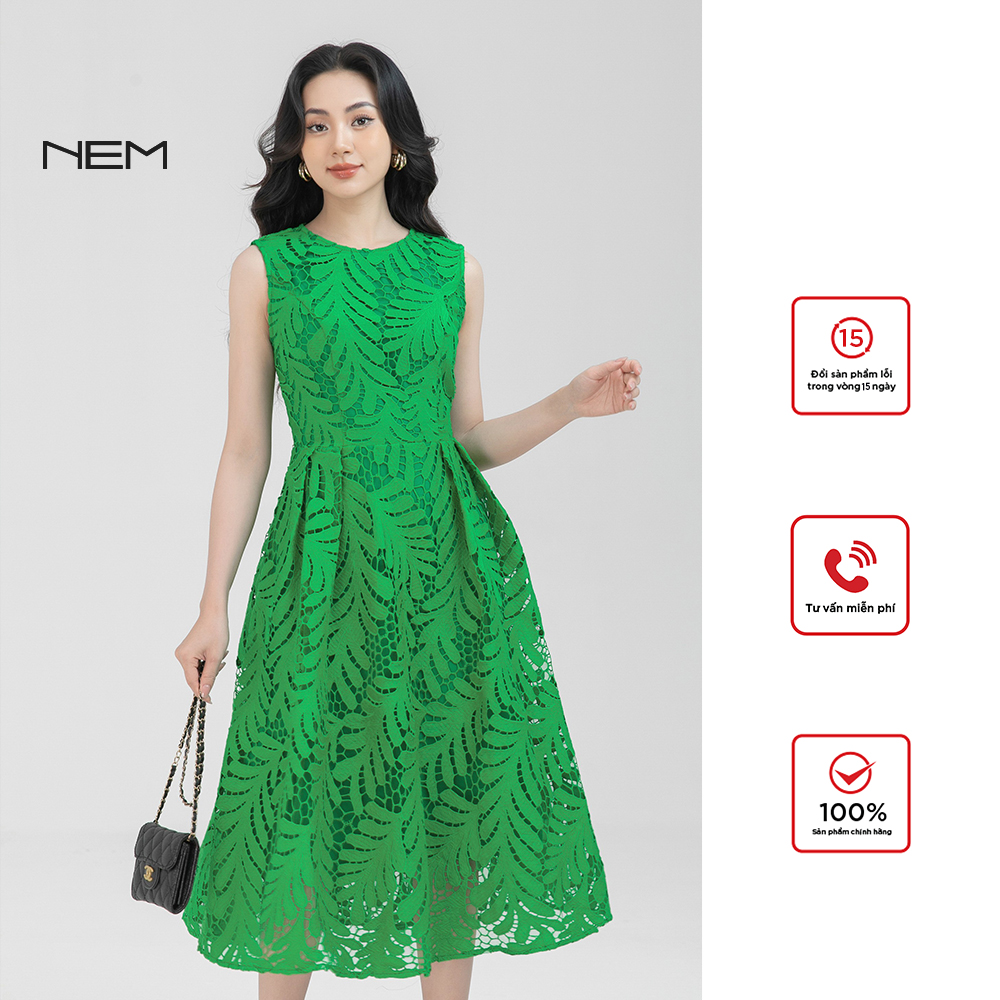 Đầm ren cao cấp nem fashion d18372