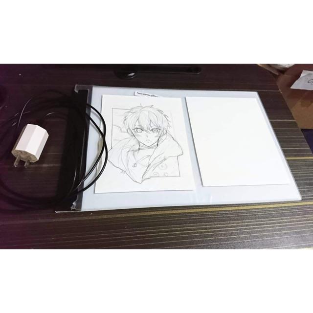 ✉  Bảng sáng / Bảng hắt sáng chỉnh được độ sáng để vẽ đi nét size a4 a5