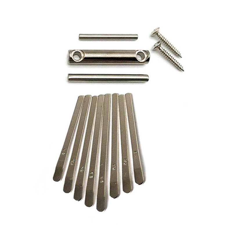 mini Đàn piano nhỏ bằng ngón tay cái 8 Âm Thanh Kalimba Pianokalimba Đàn piano ngón tay Crystal Kalimba