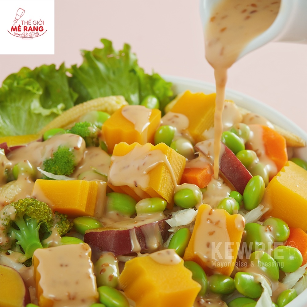 Hộp quà Tết Thế Giới Mè Rang Kewpie (Mua 2 tặng 1)