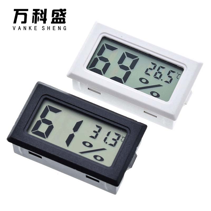 Fy-11 mini nhiệt độ ẩm kế nhiệt kế kỹ thuật số lcd trong nhà tiện lợi cảm biến nhiệt độ dụng cụ đo máy đo độ ẩm
