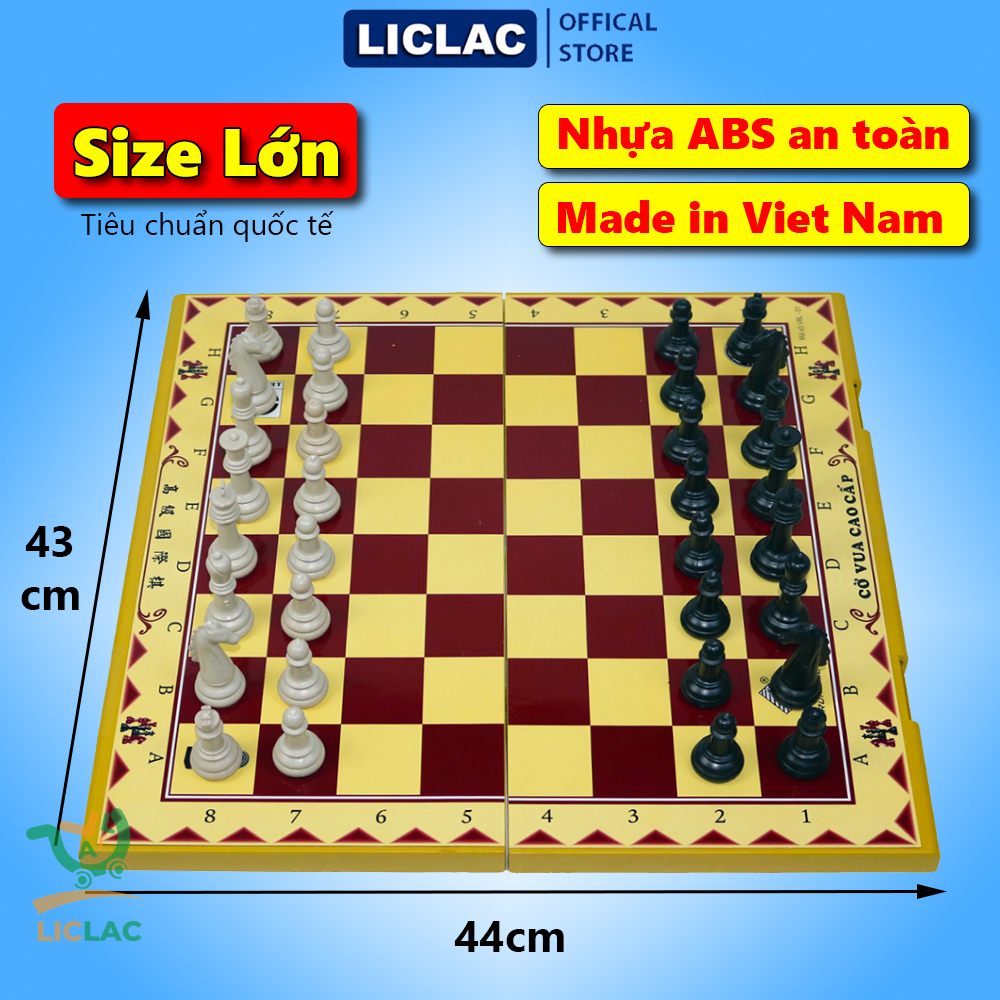 International Chess Set With Magnet And Sato Box 31x31Cm Fre