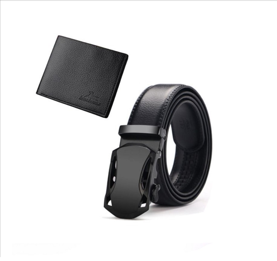 Bộ đôi Thắt lưng da nam MP02, Ví da nam thời trang