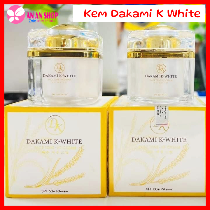 [Chính hãng] Kem Dakami K White - Mẫu mới 2022 - Kem trắng da Dakami K-White