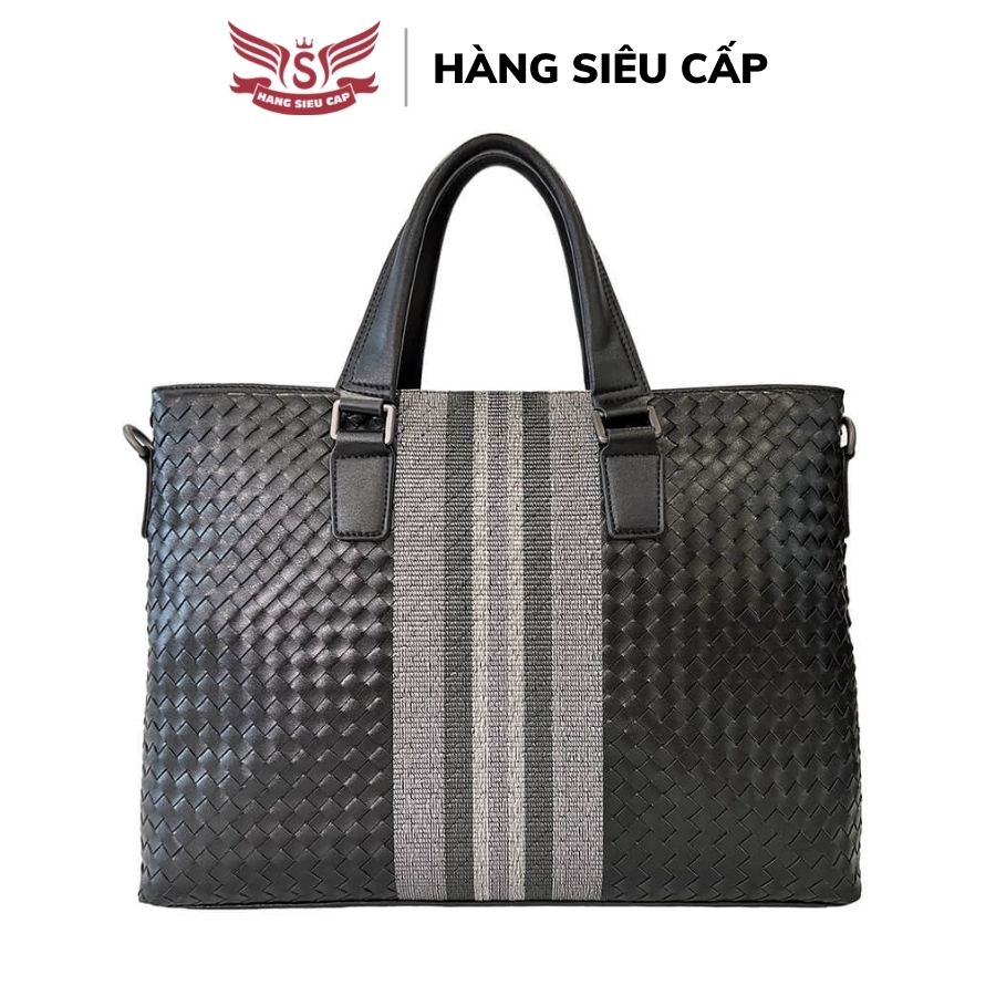 Túi xách nam công sở da bò đan chéo cao cấp cdc01 | hàng hiệu siêu cấp