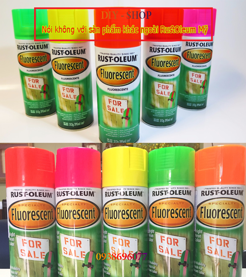 Sơn huỳnh quang – fluorescent 340g