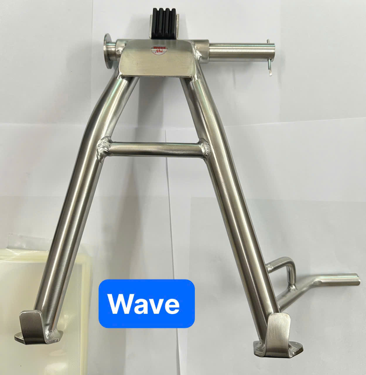 Chân chống đứng inox đặc 304 WAVE NHỎ WAVE TRUNG QUỐC