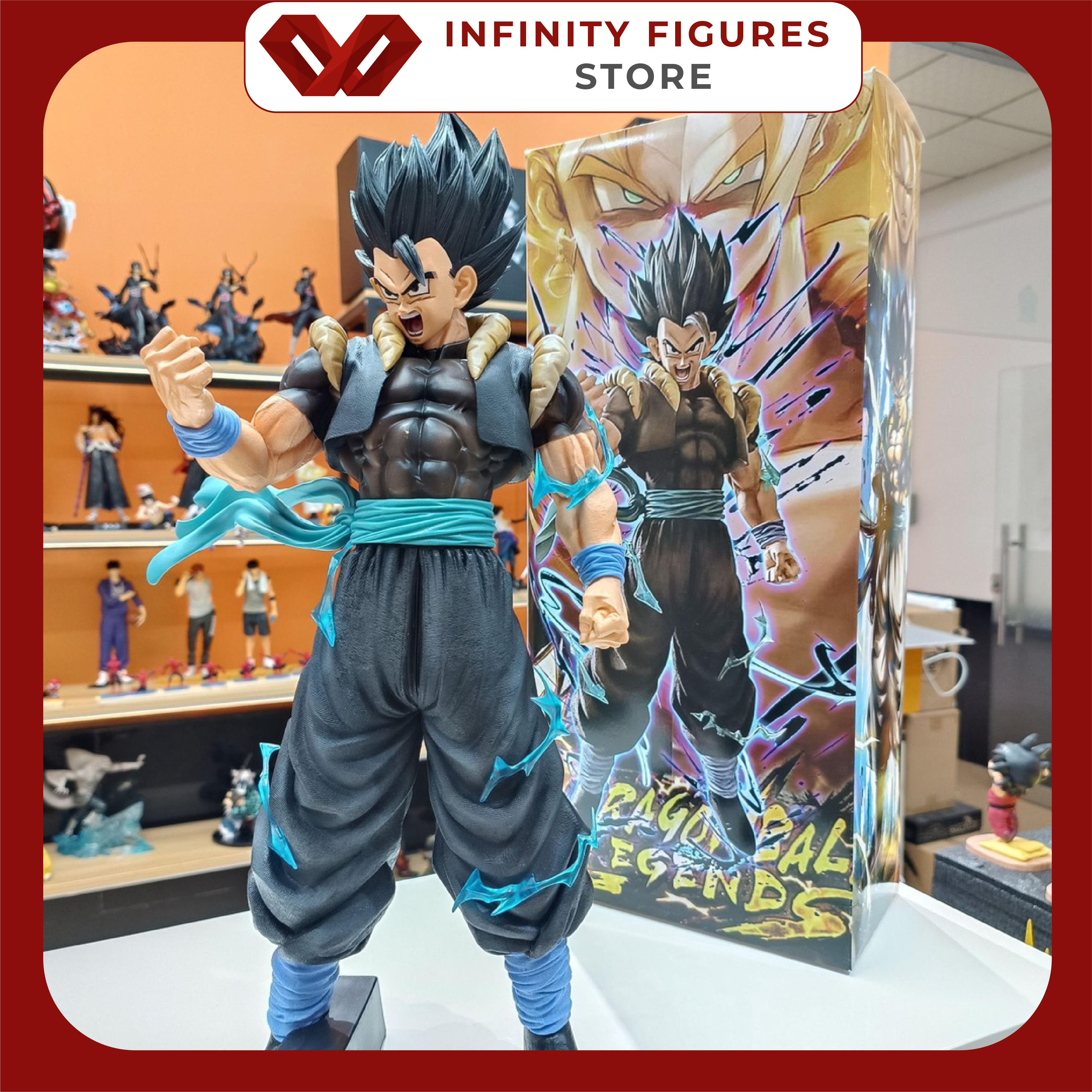 Mô hình nhân vật siêu saiyan Songoku black cực nét cao 44cm | Figure anime dragon ball 7 viên ngọc rồng