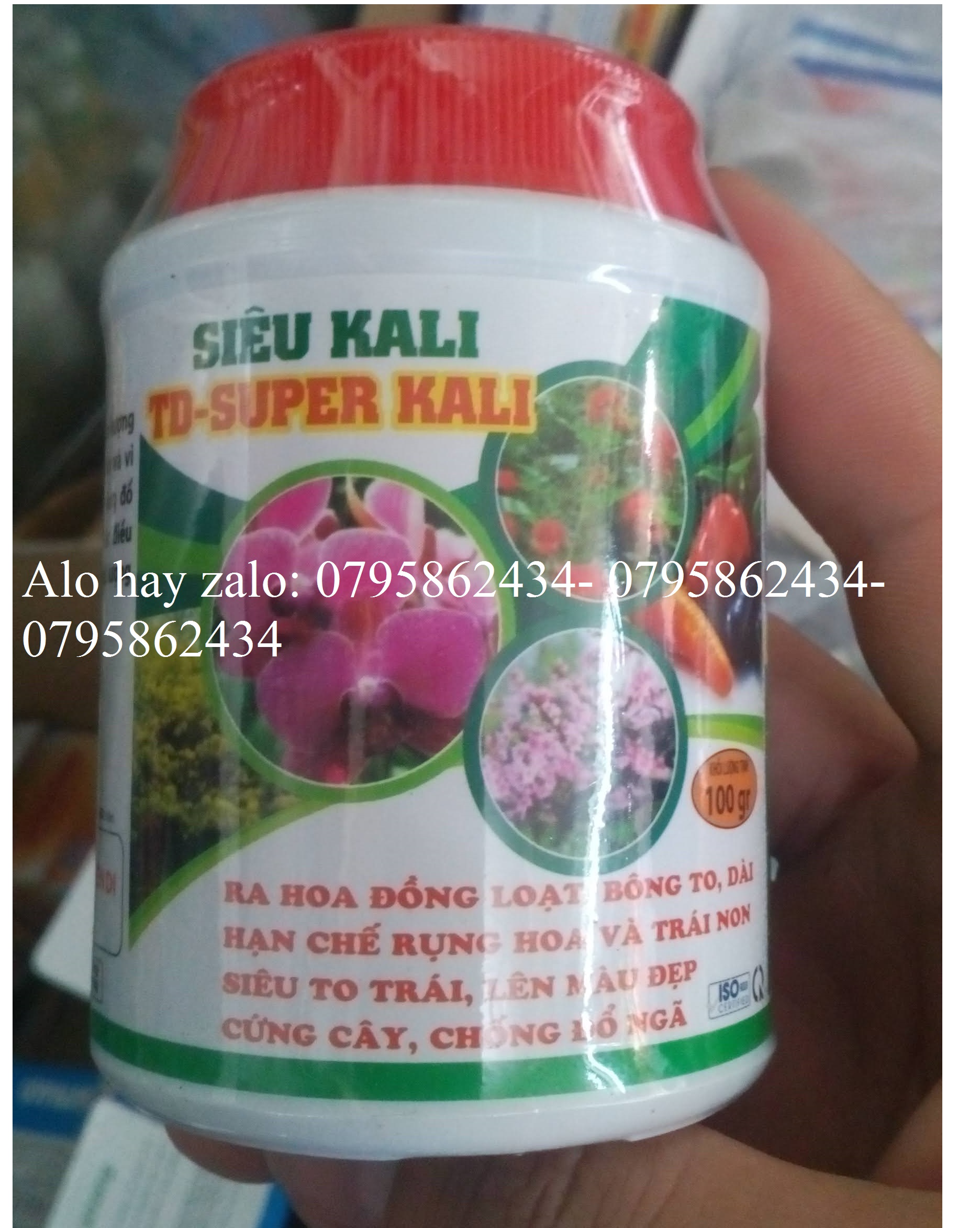 Siêu kali phần lan và canada 100gr